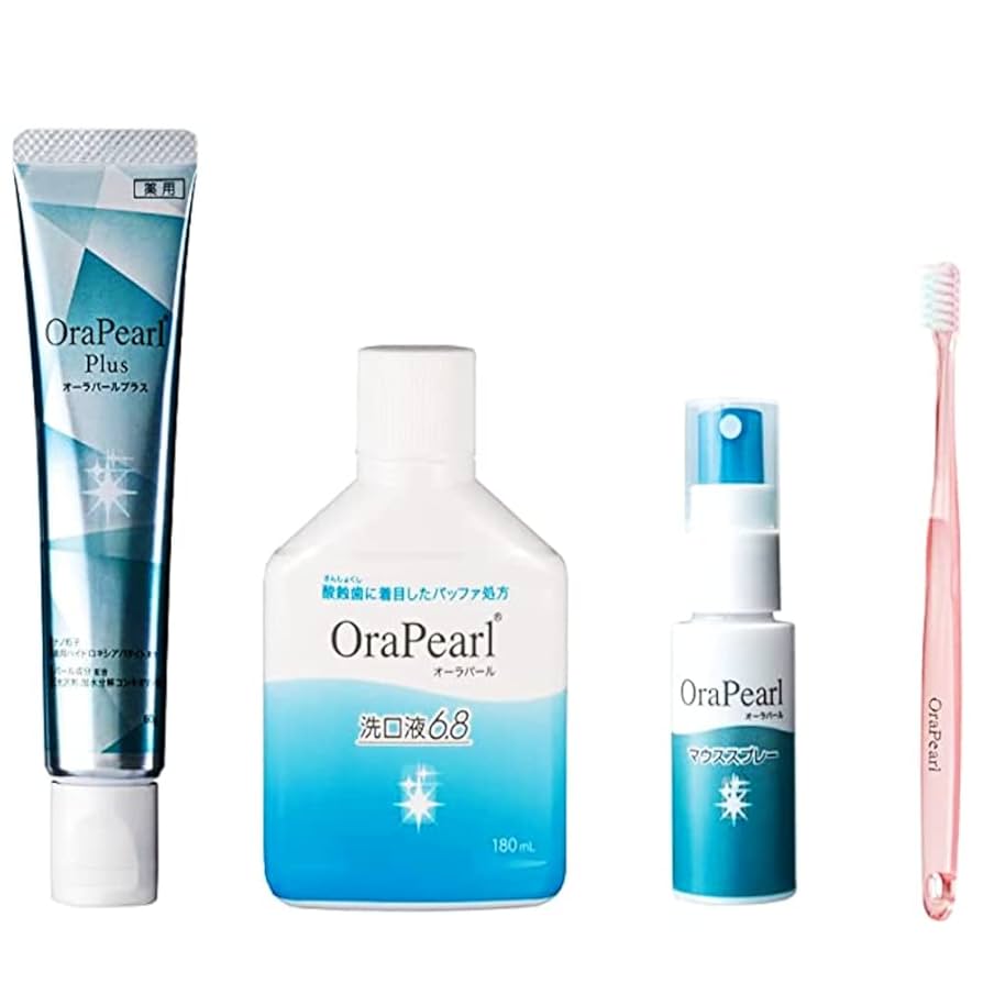 Amazon | 全薬販売 オーラパールプラス 60g 洗口液 180mL マウス